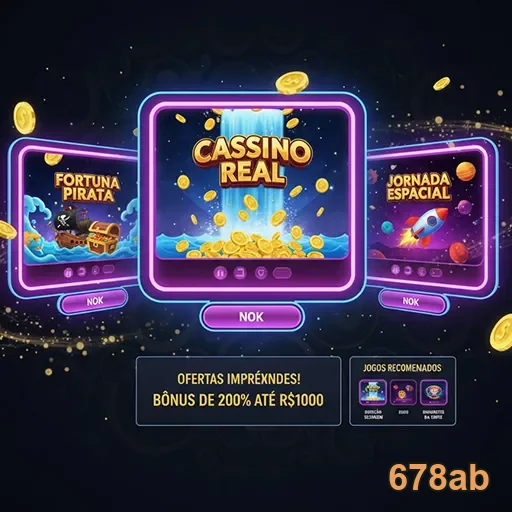 Ofertas do Cassino Real disponíveis no 678ab, com promoções e jogos emocionantes.