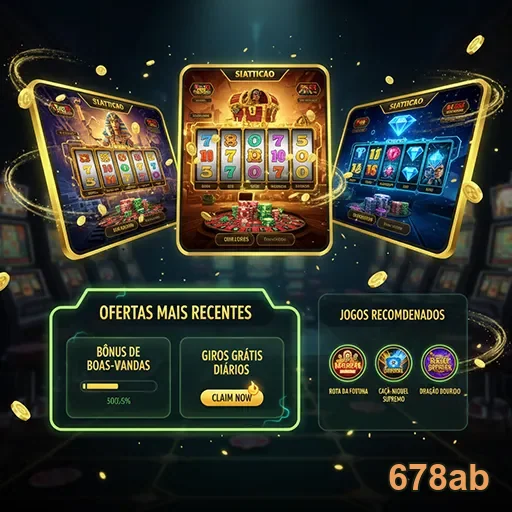 Ofertas recentes de jogos disponíveis no site 678ab.